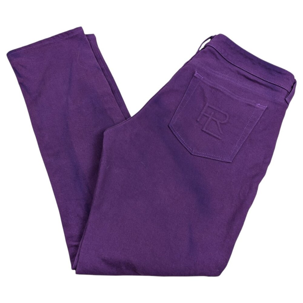 Ralph Lauren Women’s‎ Purple Label 160 Purple Jeans Made In Italy Size 29 *READ